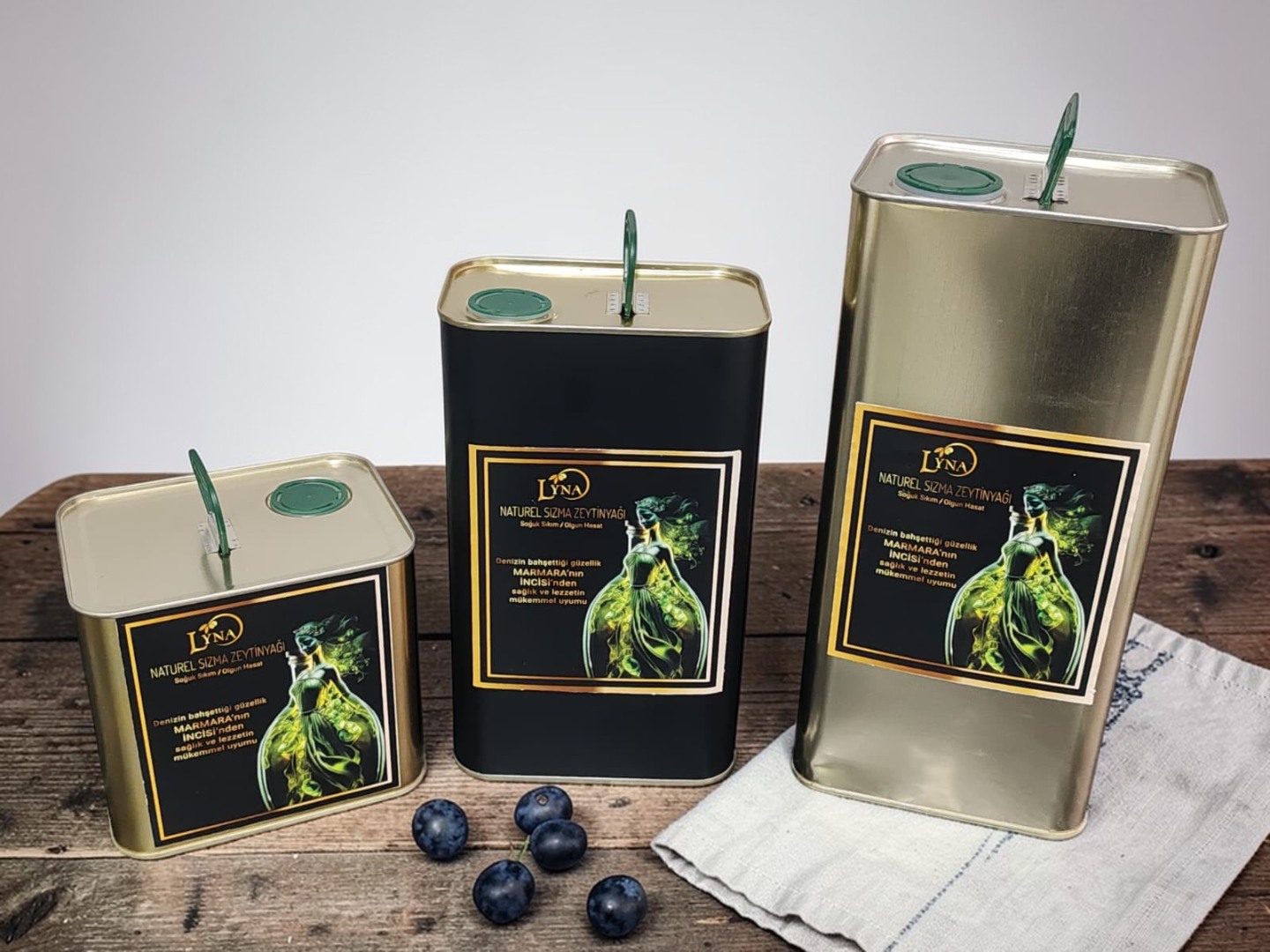 Lyna Naturel Sızma Soğuk Sıkım 2 LT Zeytinyağı