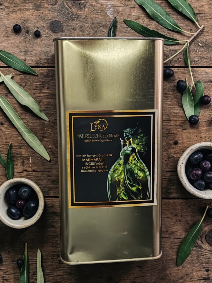 Lyna Naturel Sızma Soğuk Sıkım 5 LT Zeytinyağı