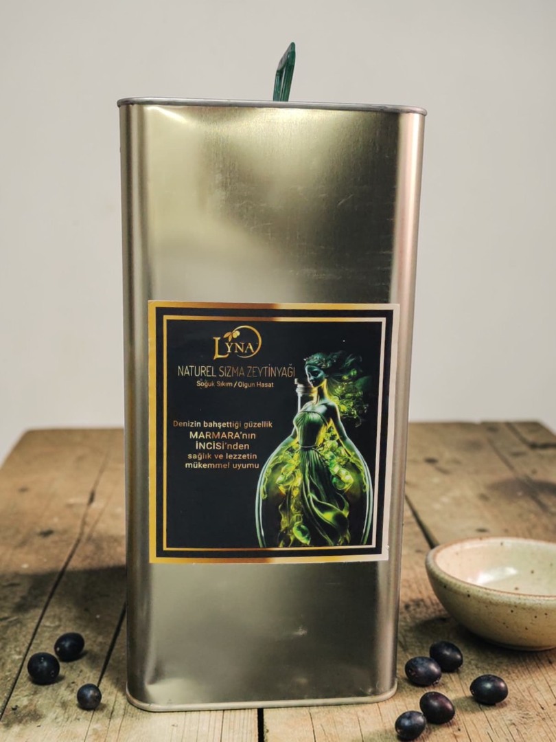 Lyna Naturel Sızma Soğuk Sıkım 5 LT Zeytinyağı