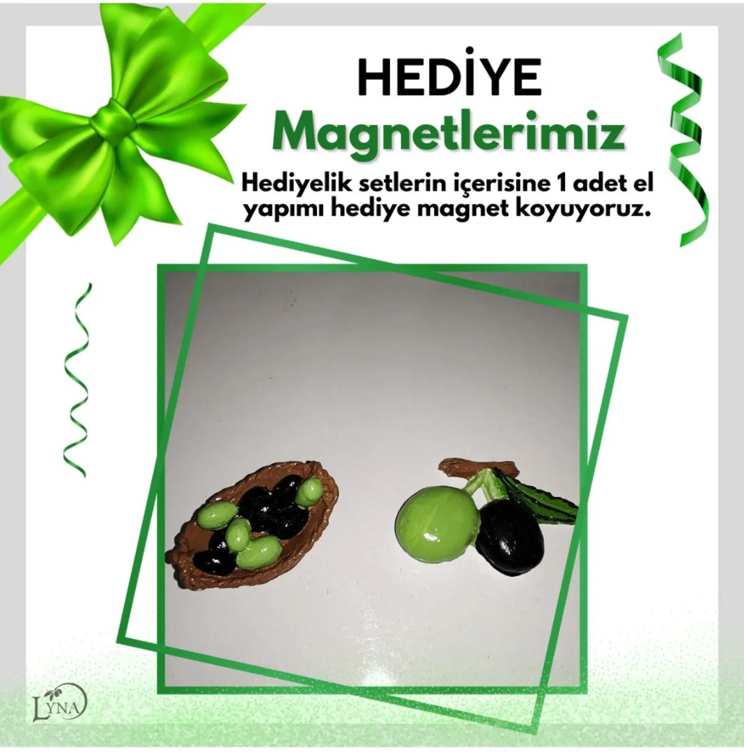 Set 5-4'lü Set (KOLONYA-MUM-SABUN-ZEYTİNYAĞI)-->[100 ml Kolonya Ve 500ml  Teneke Zeytinyağı İle]